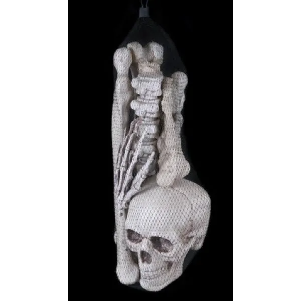 12pcs Halloween Plastic Human Skeleton Bones