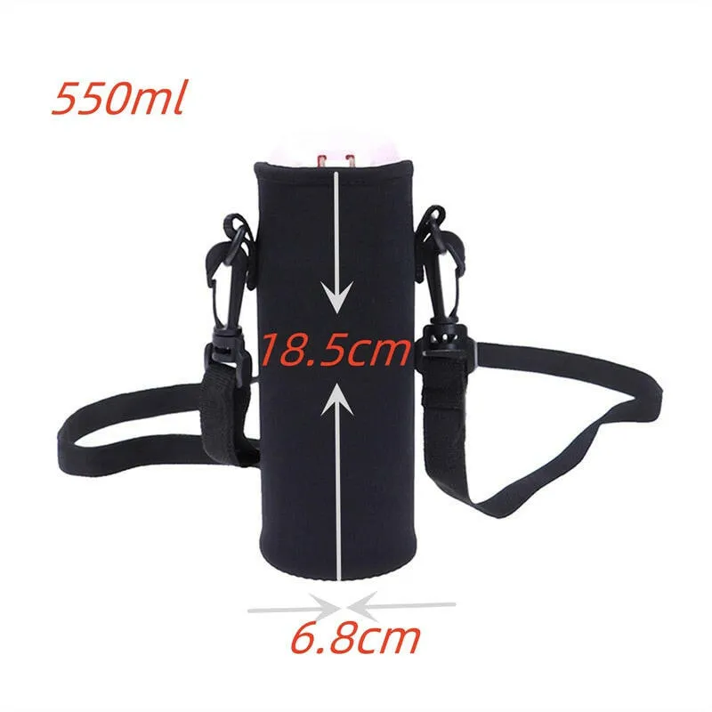 1pc 420-1500ML Sports Water Bottle Case Insulated Bag Neoprene Pouch Holder Sleeve Cover Carrier for Mug Bottle Cup