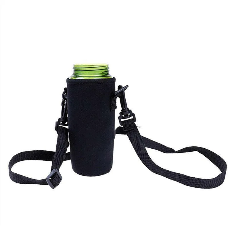 1pc 420-1500ML Sports Water Bottle Case Insulated Bag Neoprene Pouch Holder Sleeve Cover Carrier for Mug Bottle Cup