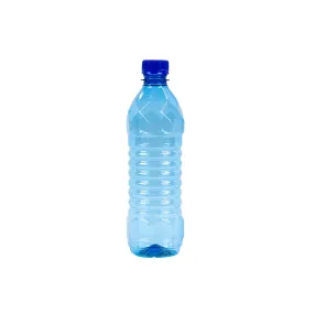 500ml PET Plastic Water Bottle Diamond Blue - BOT082