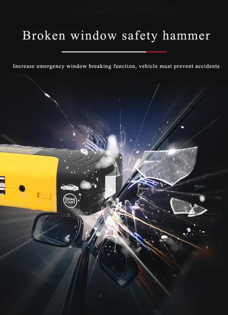 68800mAH Multifunctional Car Jump Start Power Bank with Torch