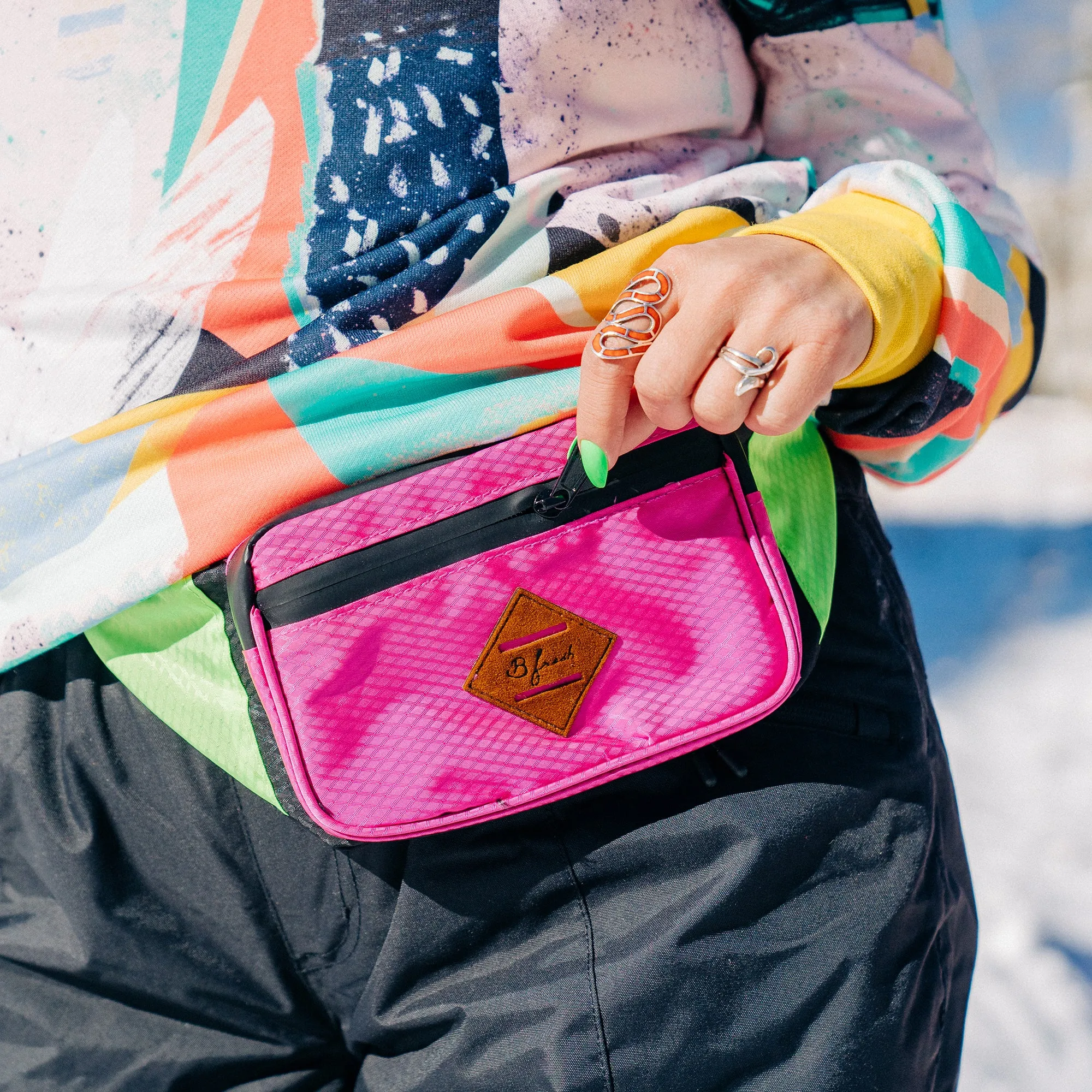 80's Ski Party - Water Resistant Fanny Pack