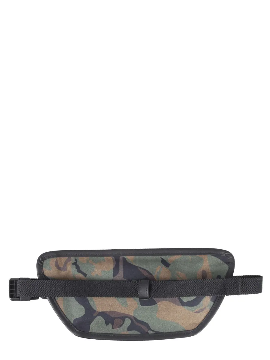 Alexander McQueen Camouflage-Print Zipped Belt Bag