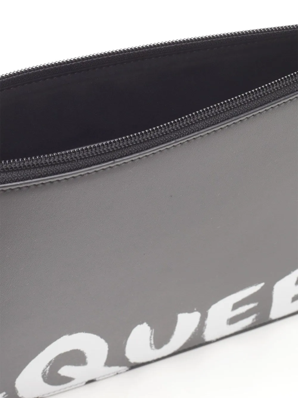 Alexander McQueen Graffiti Logo Clutch Bag