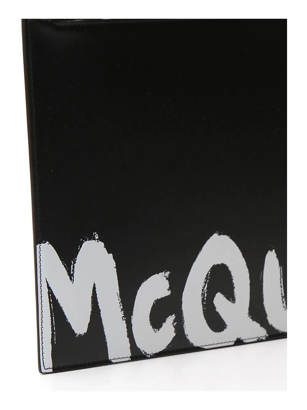 Alexander McQueen Graffiti Logo Clutch Bag