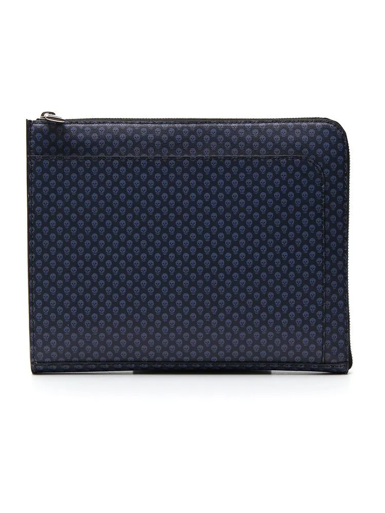 Alexander McQueen Mini Skull Print Clutch Bag