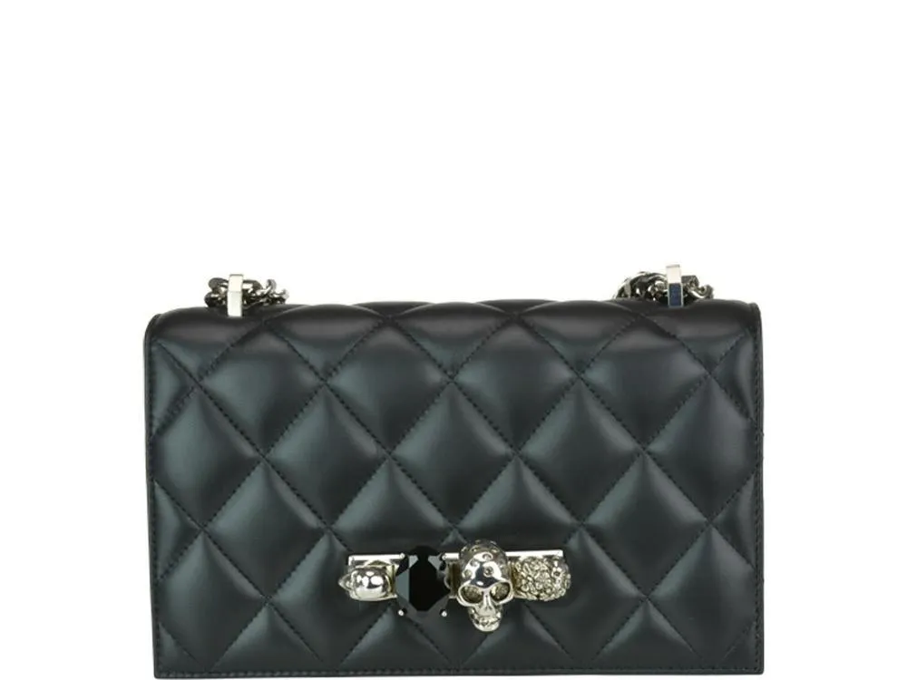 Alexander McQueen Padded Leather Shoulder Bag