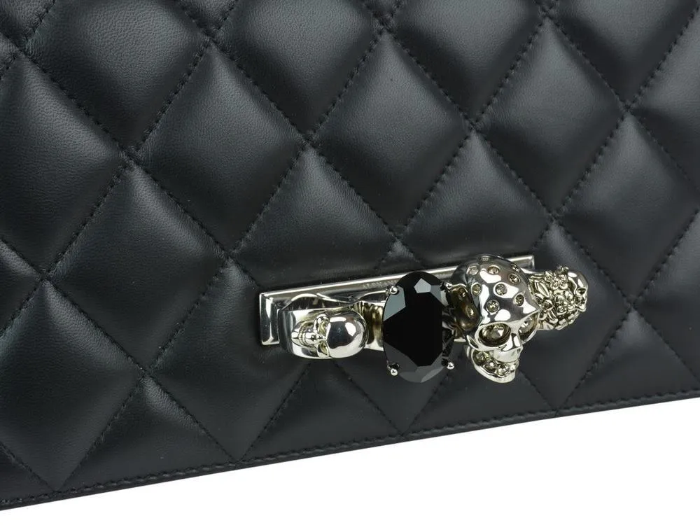 Alexander McQueen Padded Leather Shoulder Bag