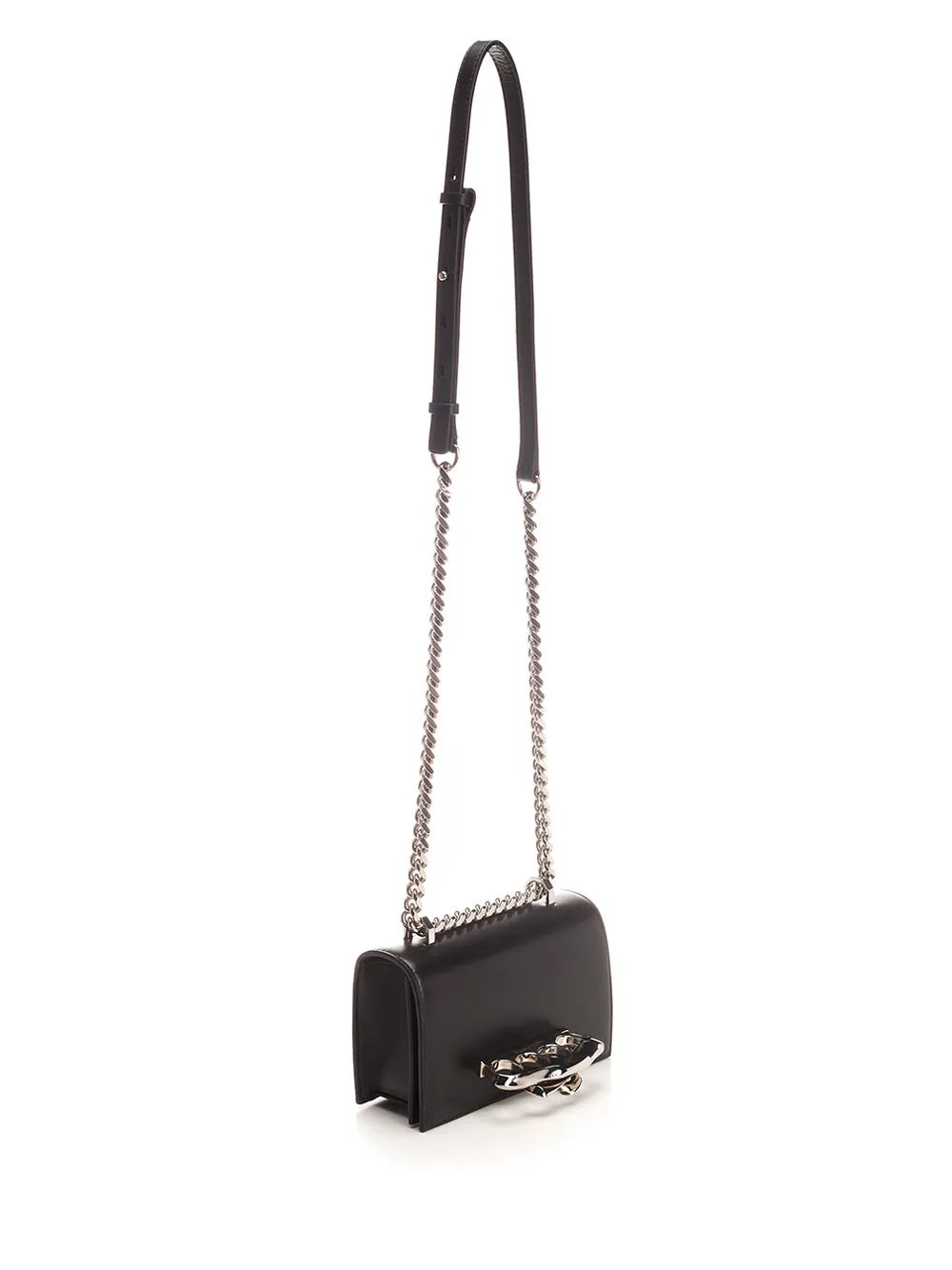 Alexander McQueen Sculptural Jewelled Mini Crossbody Bag