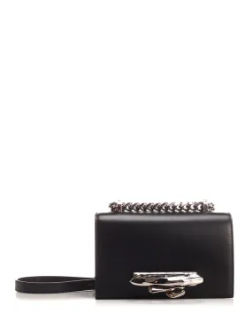 Alexander McQueen Sculptural Jewelled Mini Crossbody Bag