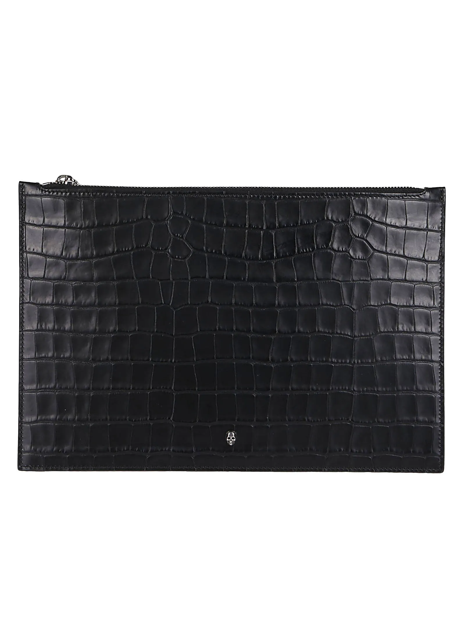 Alexander McQueen Skull Embossed Pouch Bag