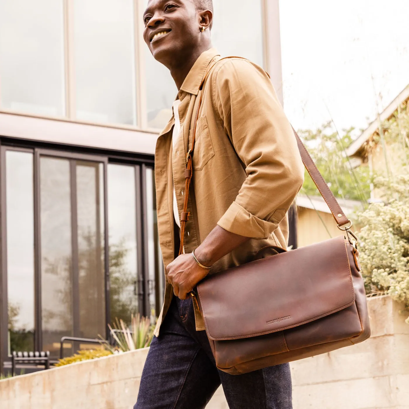 'Almost Perfect' Modern Messenger Bag