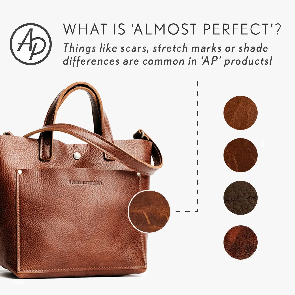 'Almost Perfect' Modern Messenger Bag