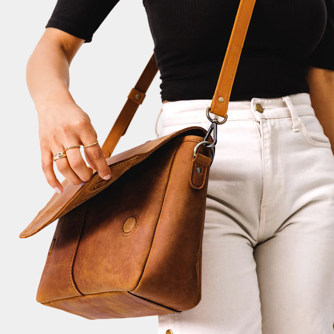 'Almost Perfect' Modern Messenger Bag