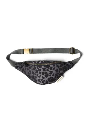 Antra Leopard Puffy Mini Fanny Pack