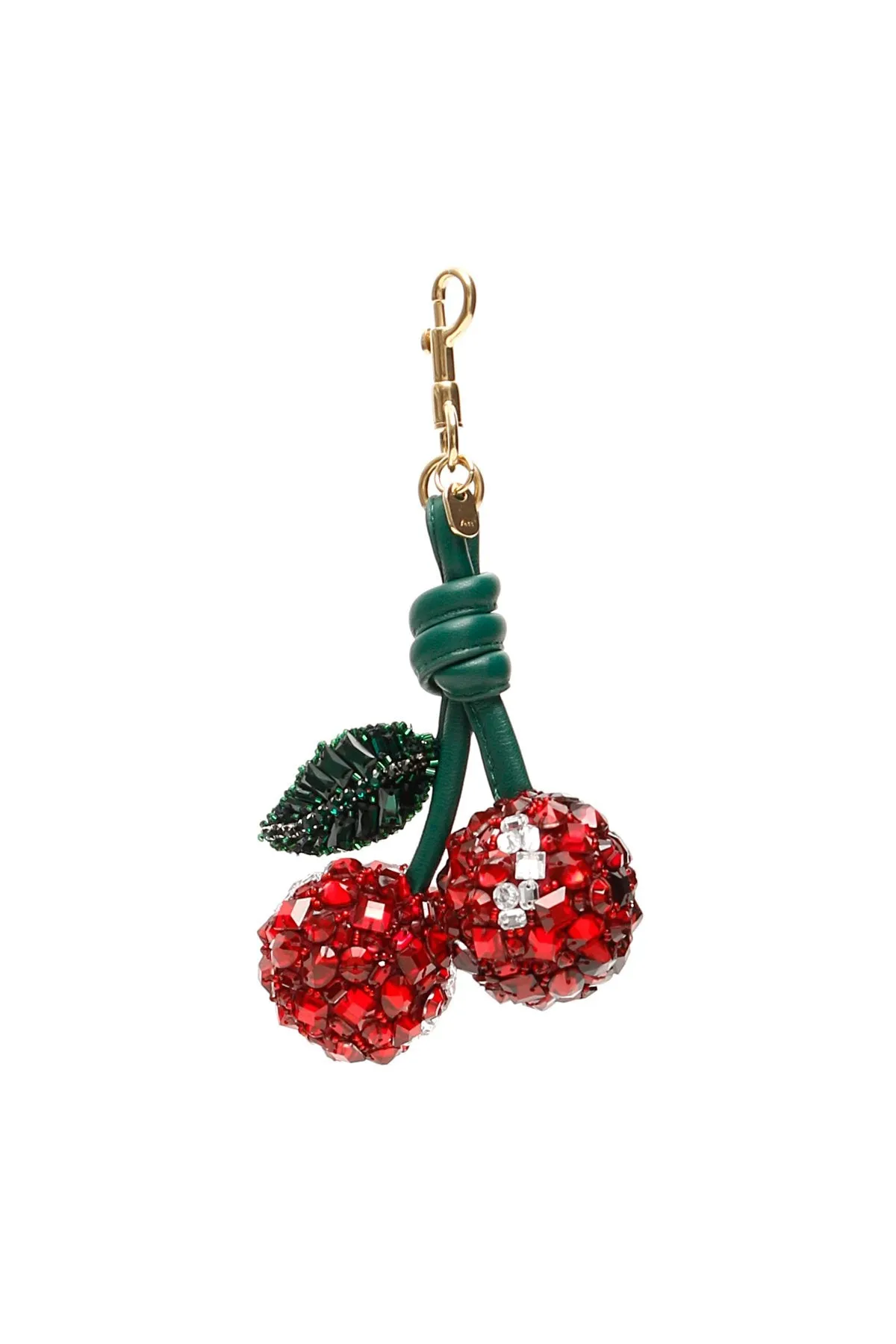 Anya Hindmarch Crystal Cherries Charm