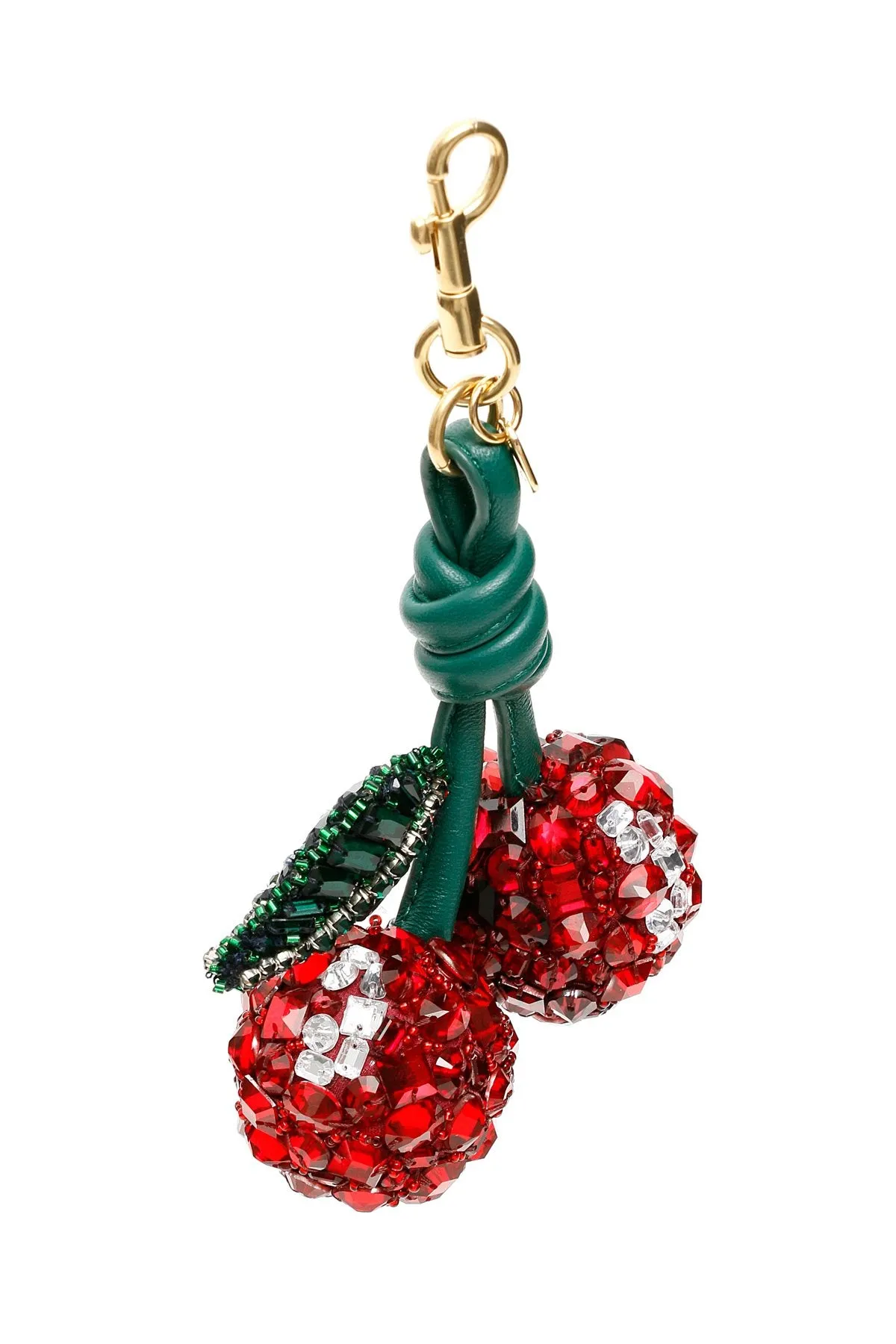 Anya Hindmarch Crystal Cherries Charm