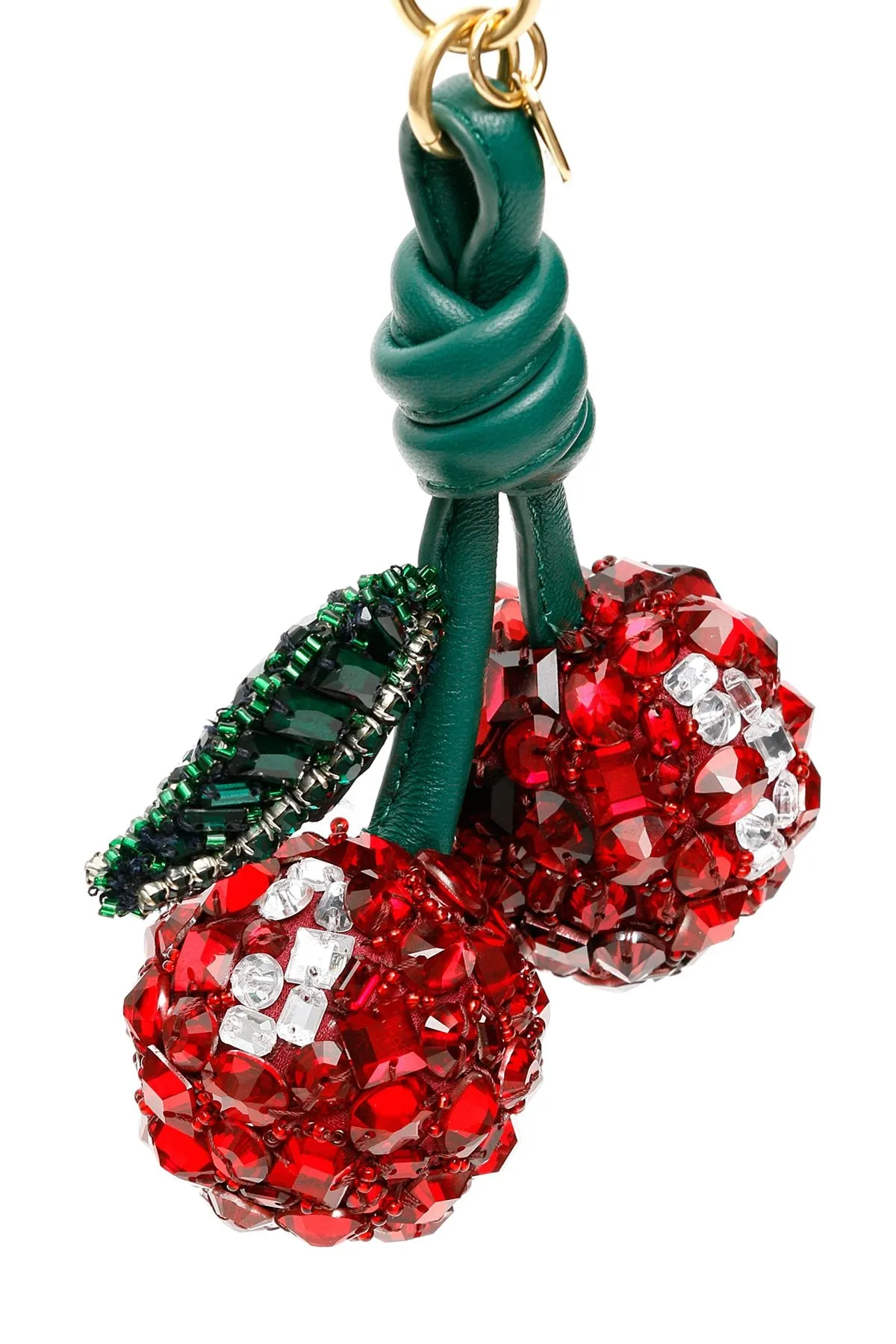 Anya Hindmarch Crystal Cherries Charm