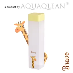 Aquaqlean Frosty 950ml - Choose Your Personality Kids & School Water Bottle - Brave (Giraffe) 1 Pcs Pack