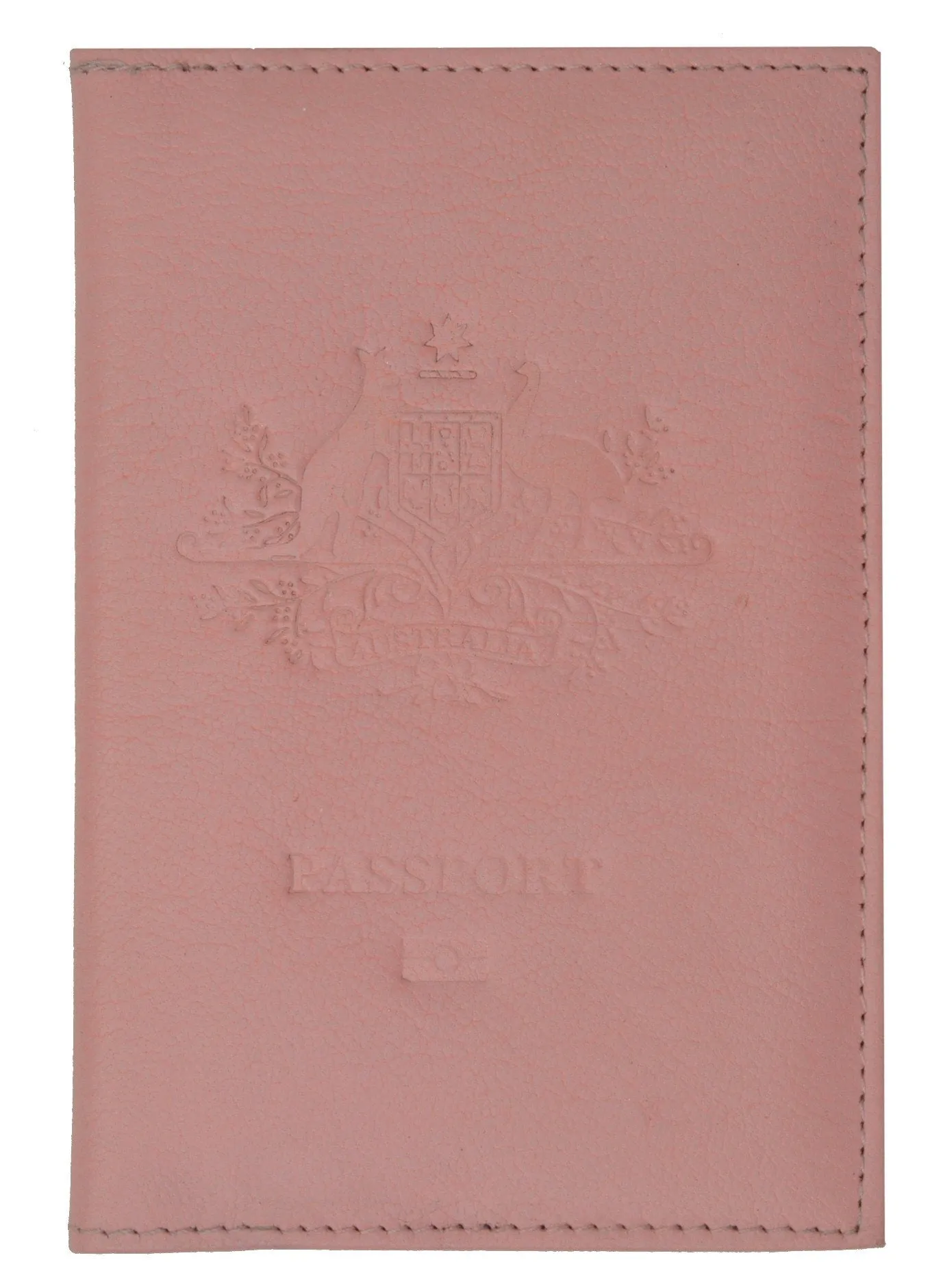 Australian Passport Cover Genuine Leather Passport Wallet Credit Card Slots for Travel with Embossed logo 601 BLIND Australia