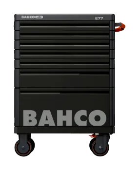 Bahco 1477K7BLACK E77 Premium 7 Drawer Black Mobile Roller Cabinet