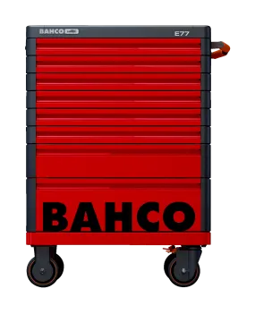 Bahco 1477K8RED E77 Premium 8 Drawer Red Mobile Roller Cabinet