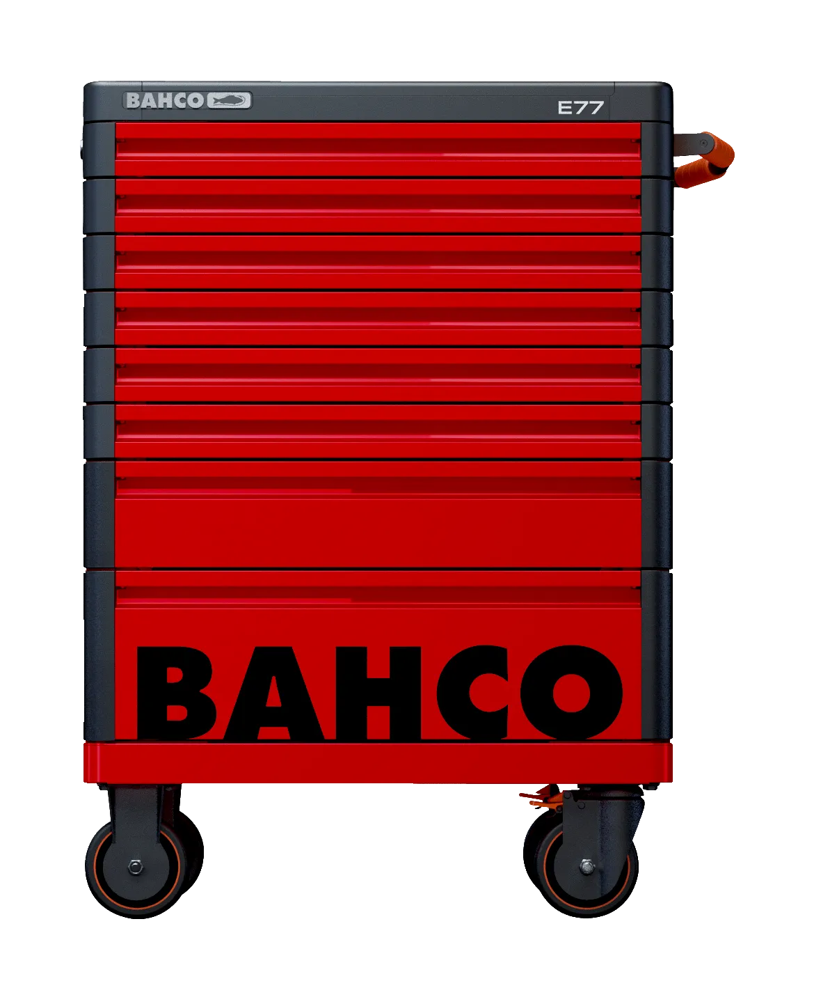 Bahco 1477K8RED E77 Premium 8 Drawer Red Mobile Roller Cabinet