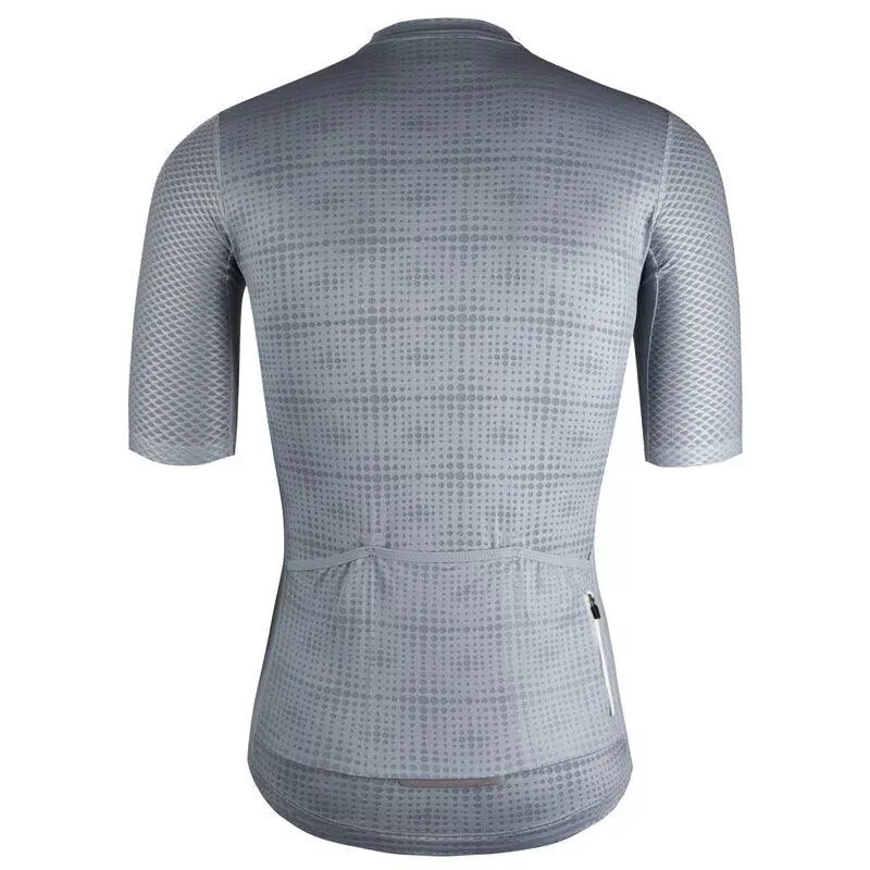 Baisky Short Men Cycling Jersey-(Purity Grey)