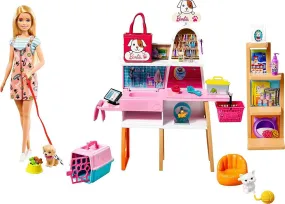 Barbie Pet Supply Store Playset GRG90