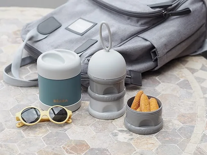 Beaba Formula & Snacks Container - Grey