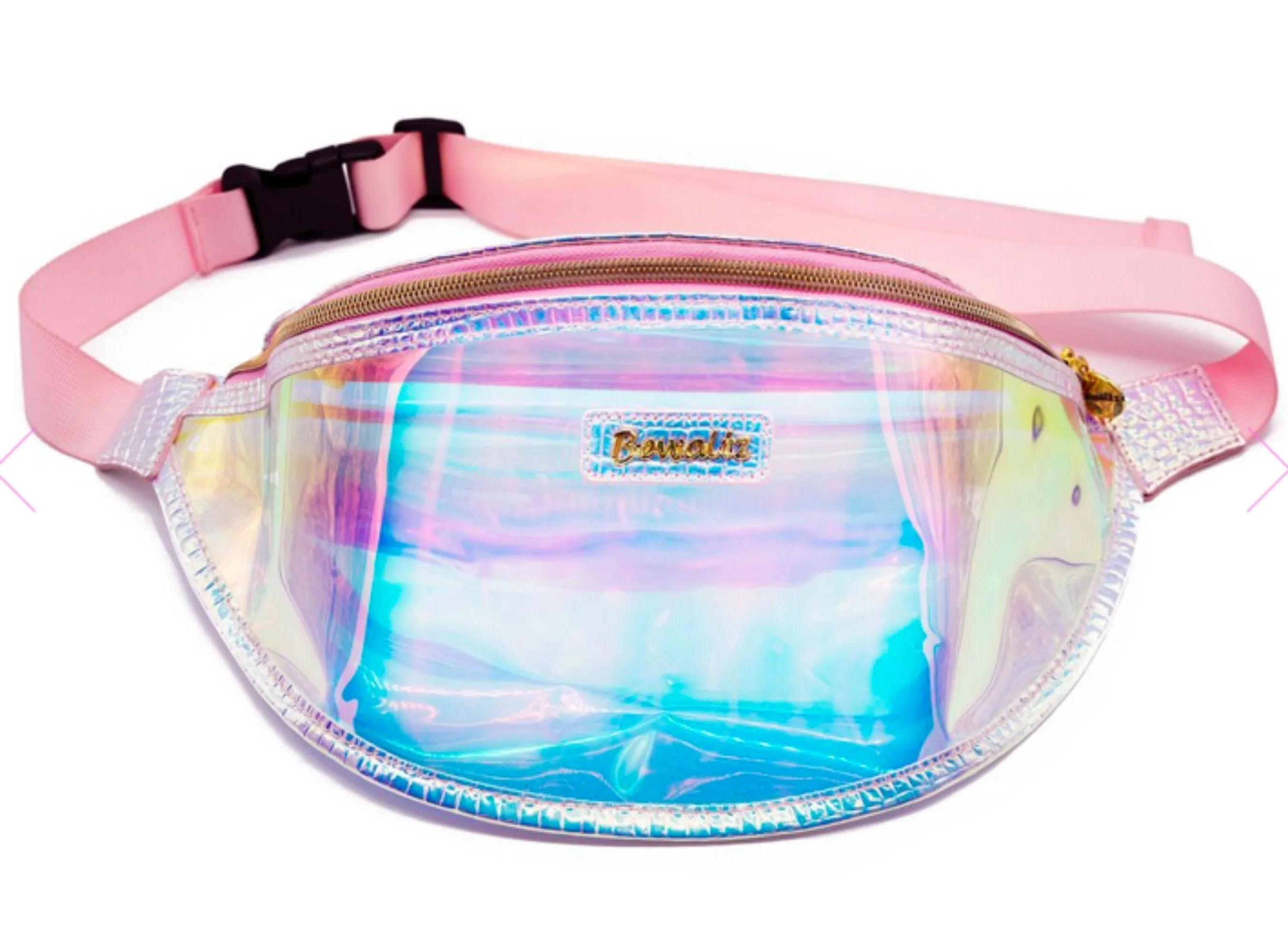 Bewaltz Holographic Jelly Fanny Pack