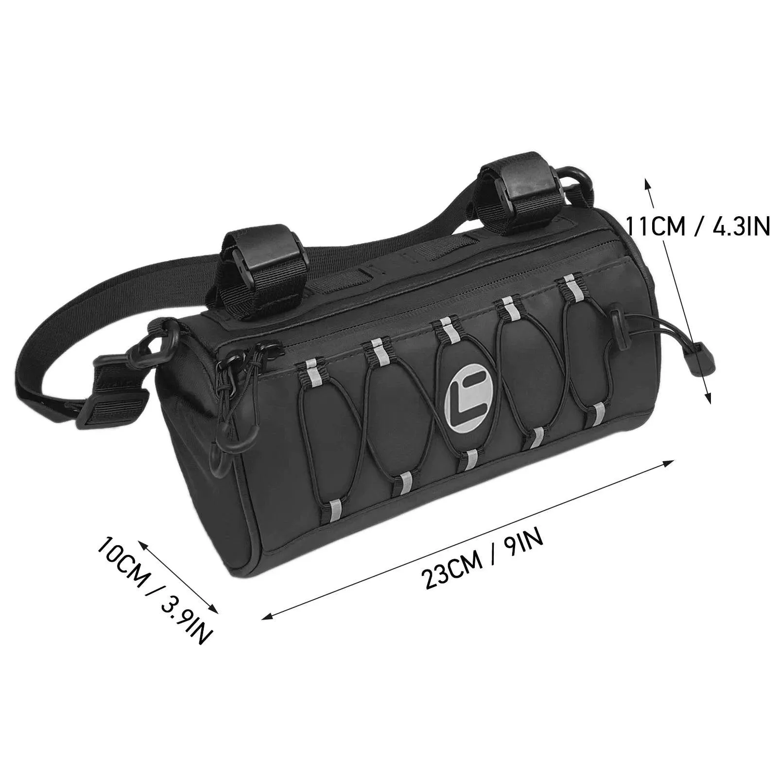 Bike Front Bag Waterproof Bicycle Handlebar Bag Cycling Accessories Pack Bike Pannier Shoulder Bag for Road Mountain Bike