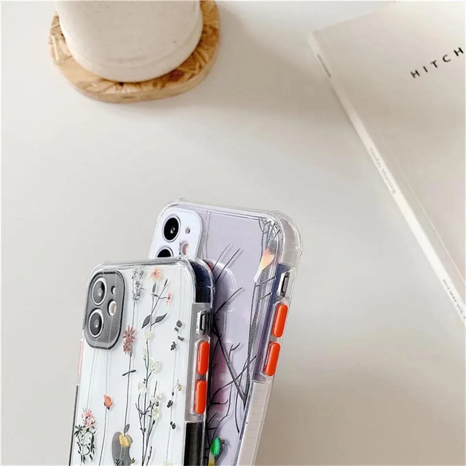 Bird Tree Bumper Soft Case For iPhone 11 11Pro 11ProMax