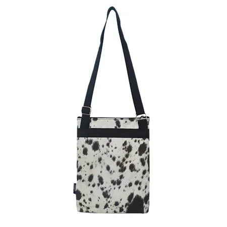 Black Cowhide NGIL Messenger Hipster Bag