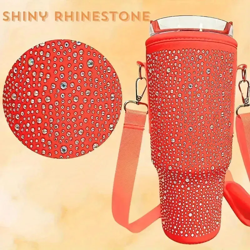 Bling Rhinestone Neoprene Bag (For Stanley 40 oz)