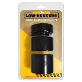 Boneyard Low Hangers Silicone Ball Stretcher Training Kit - Black