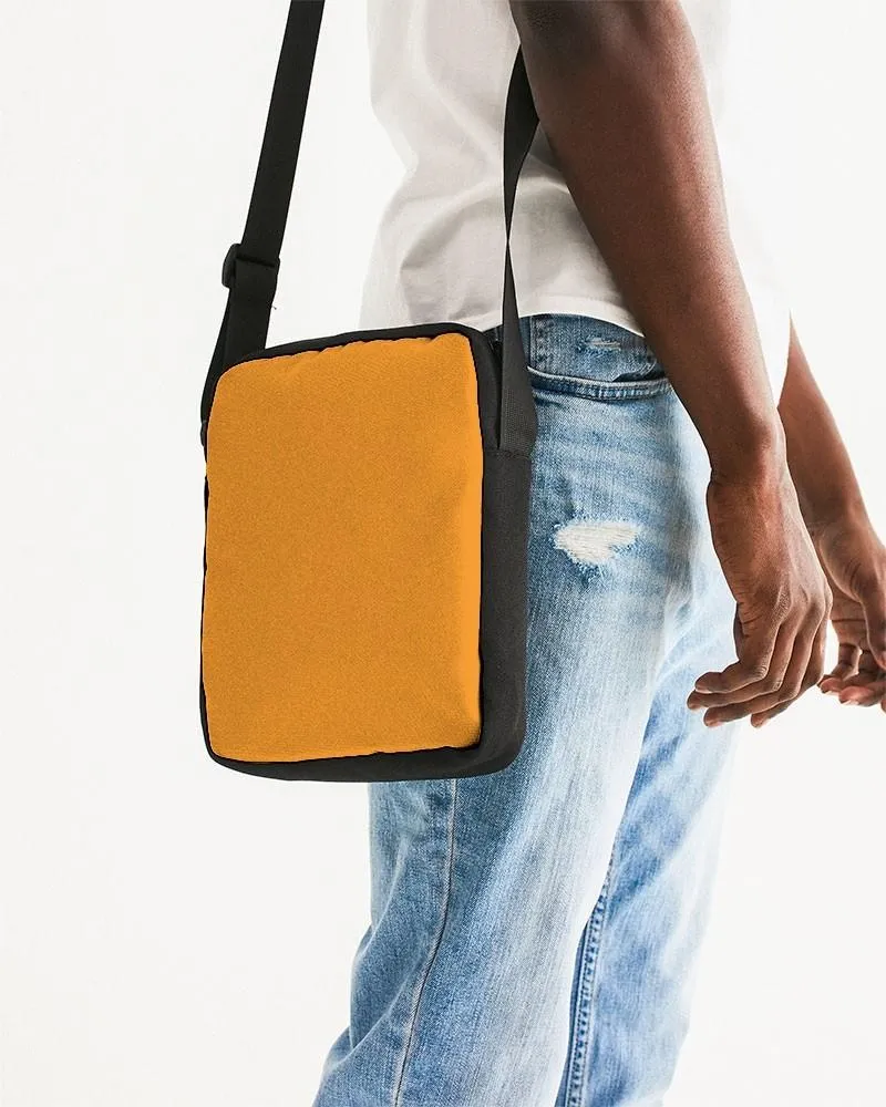 Bright Orange Messenger Pouch | Bright Pure Orange | C0M50Y100K0