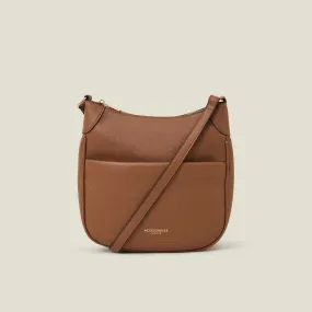 Brown Large messenger bag