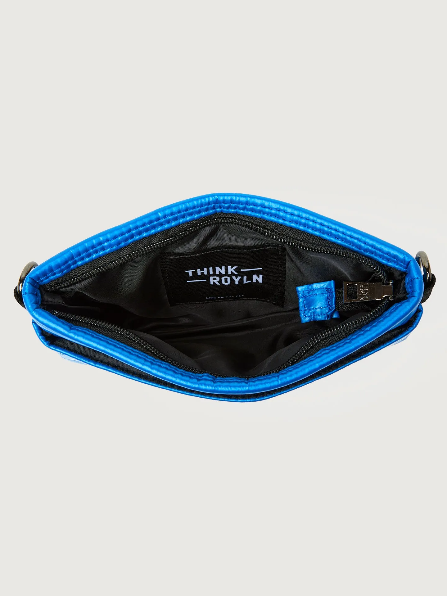 Bum Bag/ Crossbody - Hampton Blue / Black/ White