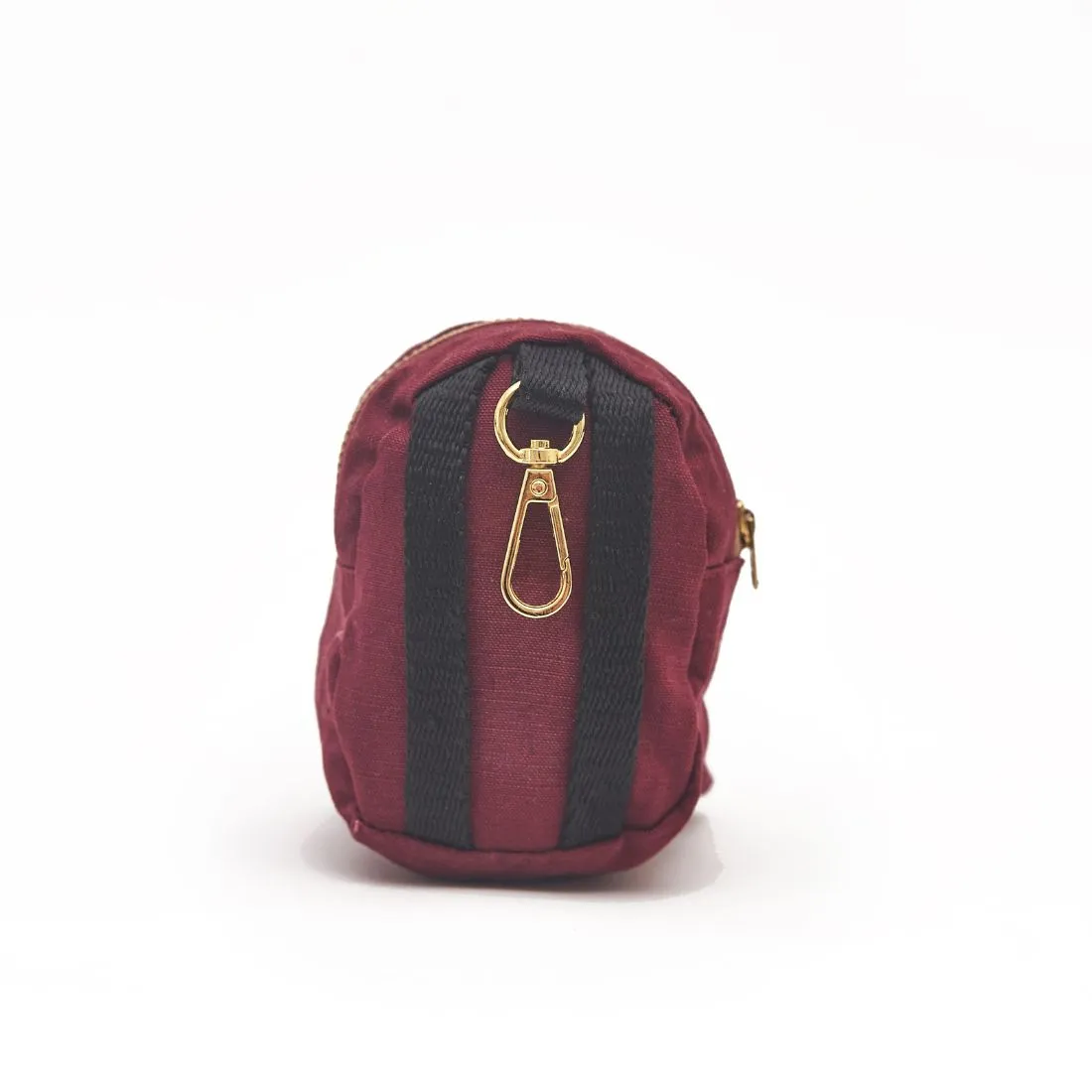 Burgundy Canvas Backpack