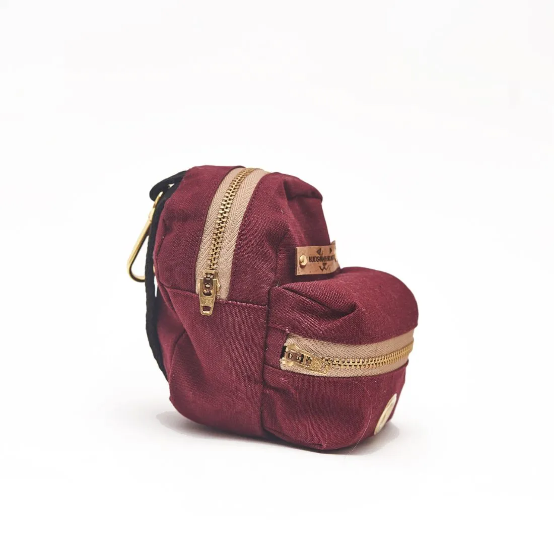 Burgundy Canvas Backpack