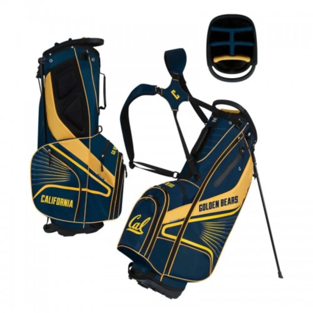 California Golden Bears WinCraft "Grid Iron III" 6-Way Stand Golf Bag