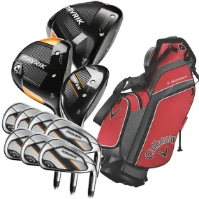 Callaway MAVRIK 22 11-Piece Stand Bag Package Set – Steel