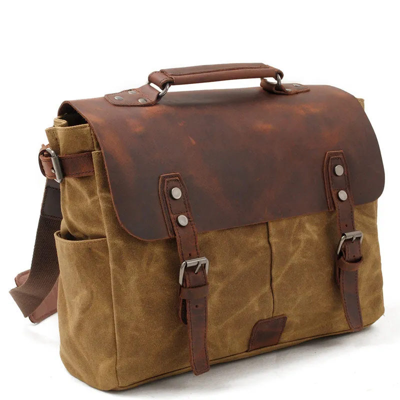 Canvas DSLR Camera Messenger bag Canvas Shoulder Camera Bag