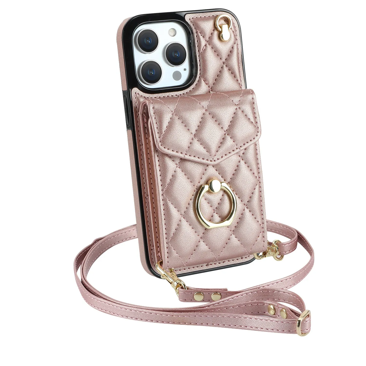 Card Phone Case Crossbody Organ Protective Leather Case