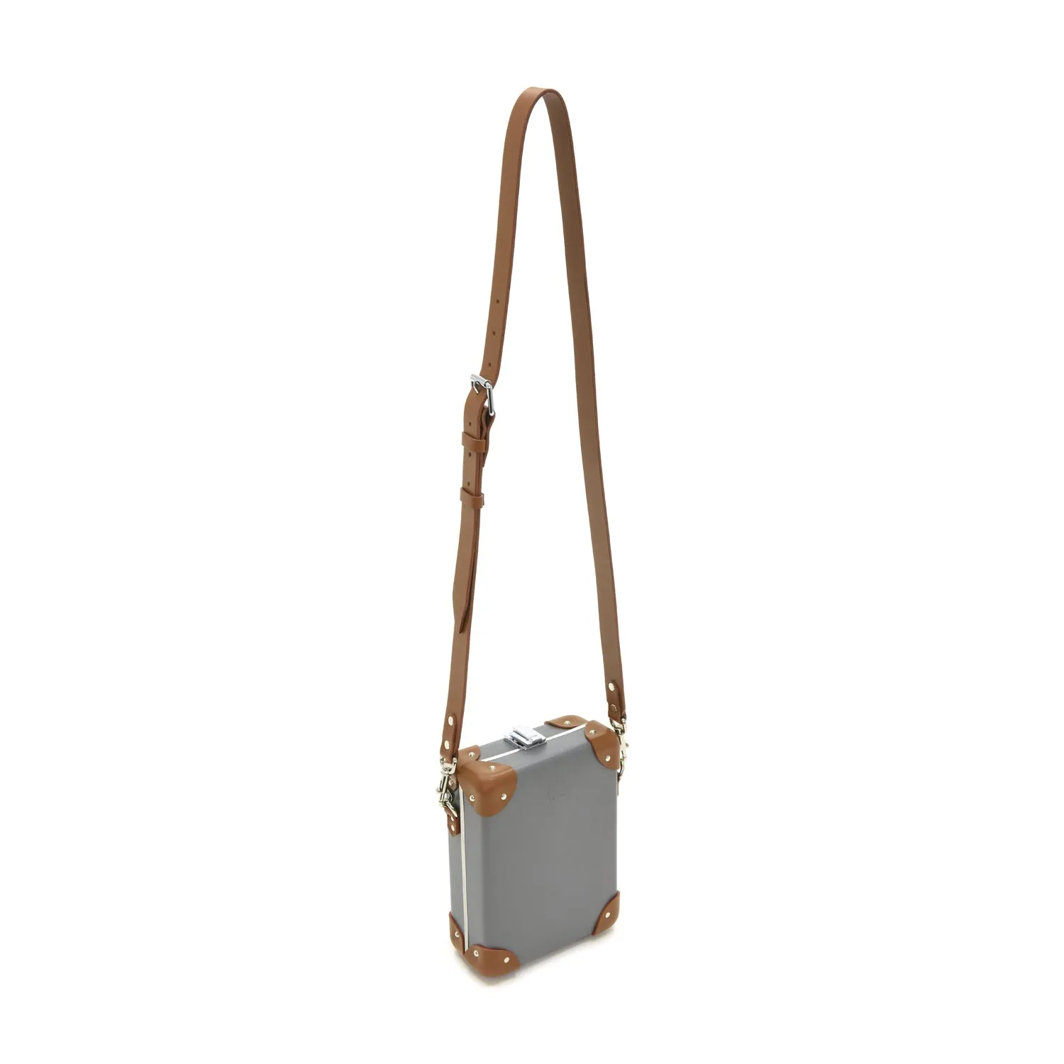 Centenary · Messenger Case | Grey/Caramel