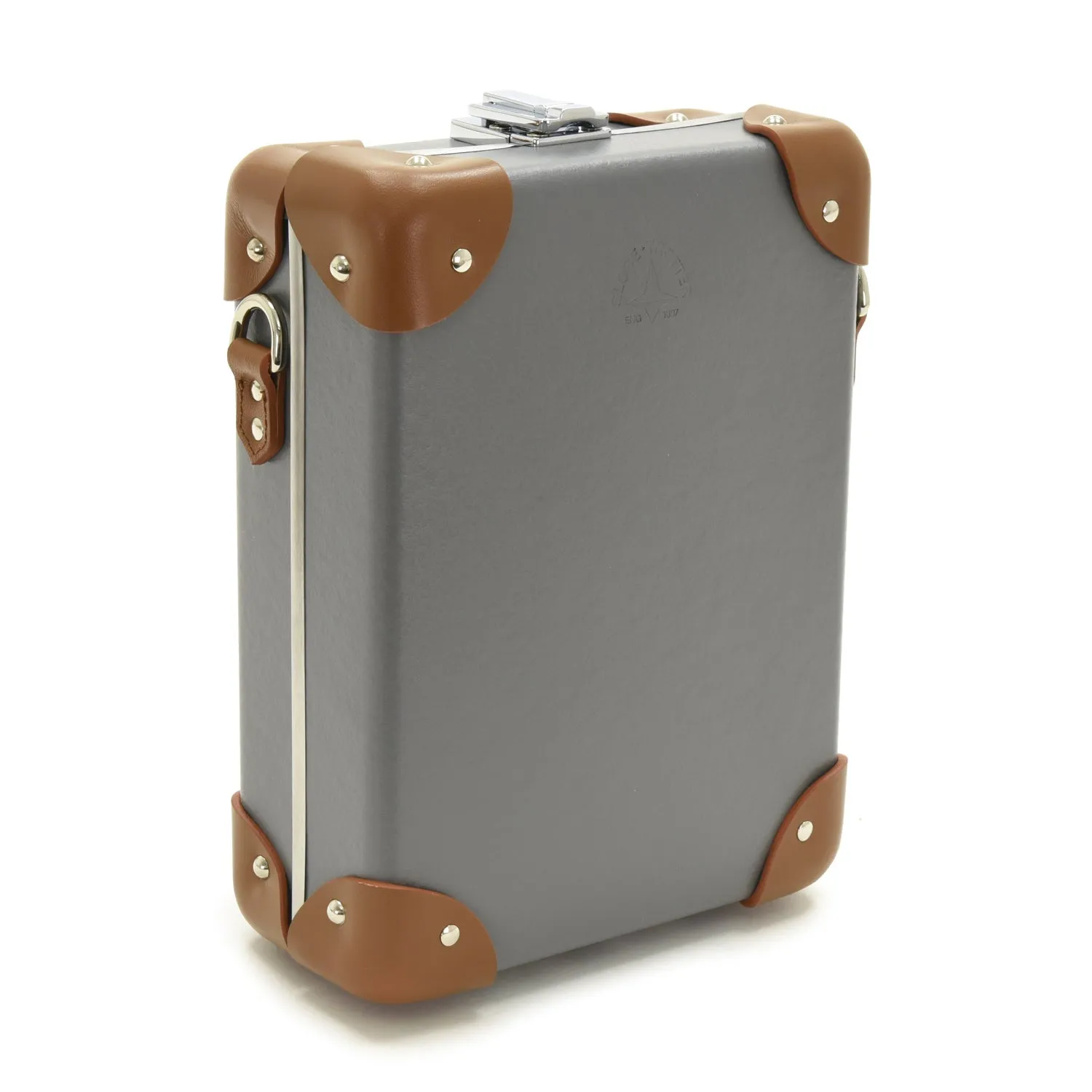 Centenary · Messenger Case | Grey/Caramel