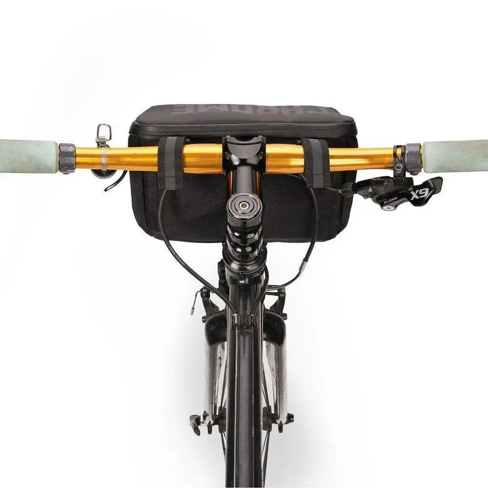 Chrome Helix Handlebar Bag