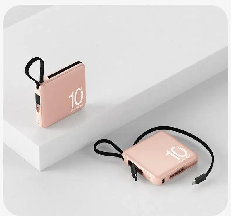 Compact 30,000mAh Power Bank: Fast Charging for Multiple Devices on the Go