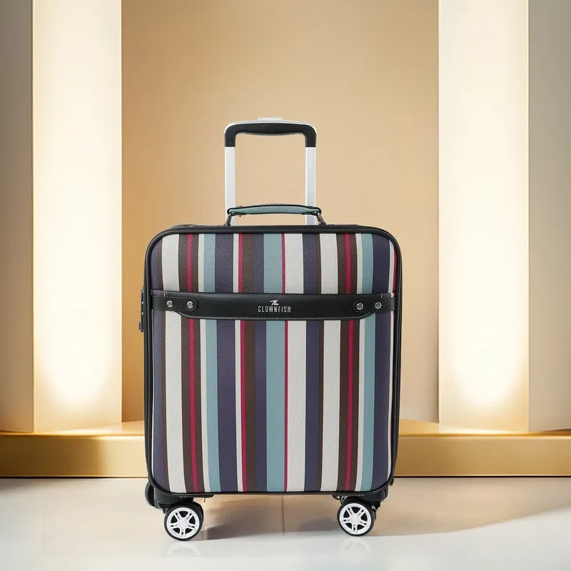 Compact Cabin Trolley Bag - Lightweight, Water Resistant | Mute Wheels | 30L | Multi-Colour